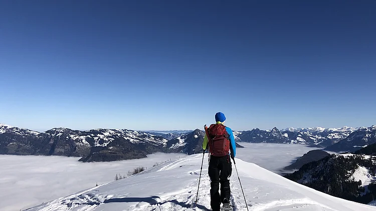 Escursioni con le racchette da neve | Lara Mandioni